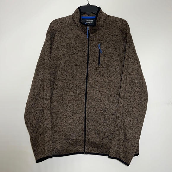 RUFF HEWN || Men’s Adventure Tech Zip-Up Fleece Sweatshirt/Jacket - Picture 3 of 10